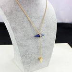 Stylish Barite Bemstone NecklaceNecklace