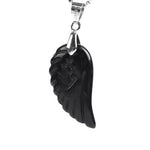 Guardian Angel Wing Necklaces & PendantsNecklaceObsidian Necklace