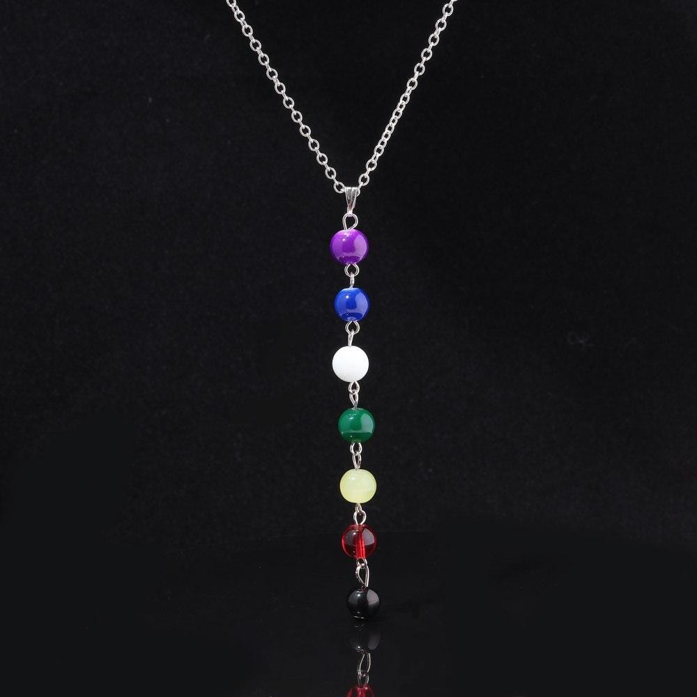 Gem Stone Healing Dowsing Reiki ChakraNecklace
