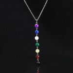 Gem Stone Healing Dowsing Reiki ChakraNecklace