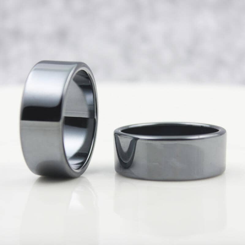 Stylish Natural Hematite RingRing