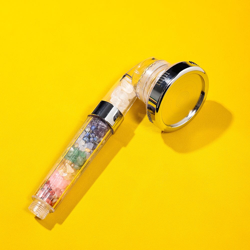 7 Chakra Natural Crystal Shower HeadHealing Crystal
