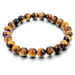 Tiger Eye Love Bracelet - Elastic RopeBracelet