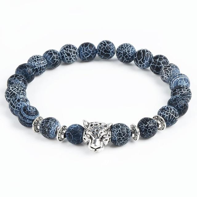 Tiger Eye, Lion & Owl BraceletBraceletleopard silver