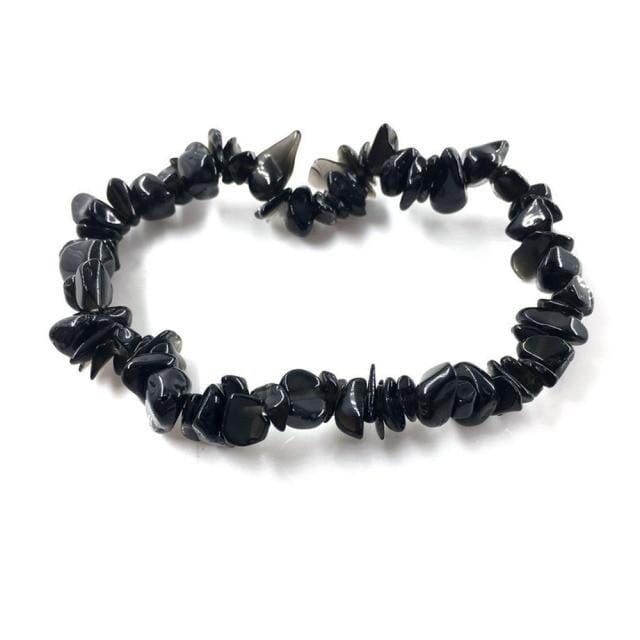 Chakra Chip BraceletsBraceletBlack Agate