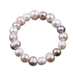 8mm Tricolor Natural Freshwater Pearl BraceletBracelet