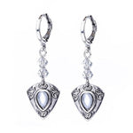 Stylish Dangling Moonstone EarringsEarrings