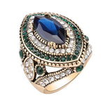 Sapphire Vintage Mosaic RingRing