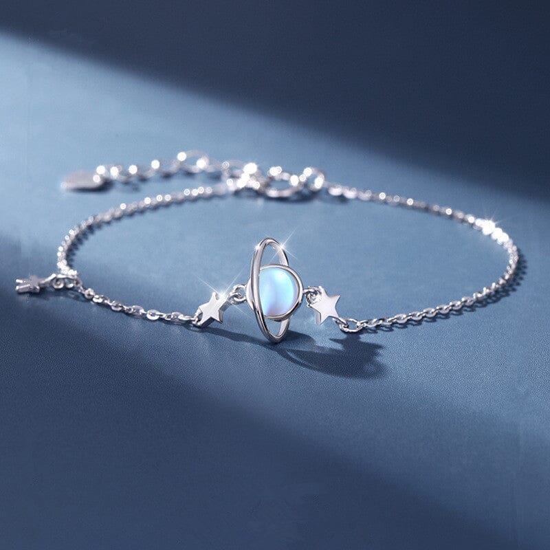 Moonstone Planet Tassel Star BraceletBracelet