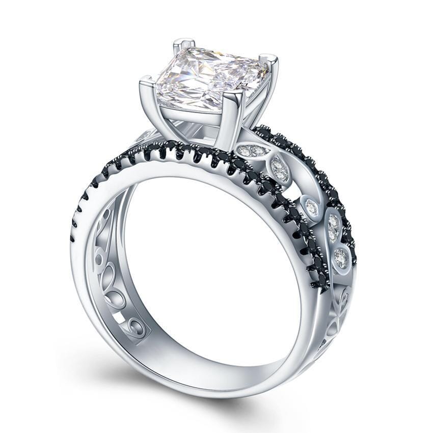 Diamond Crystal 925 Sterling Silver RingRing