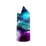 Natural Fluorite Crystal Wand StoneRaw Stone