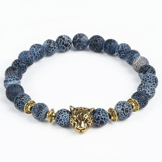 Tiger Eye, Lion & Owl BraceletBraceletleopard gold