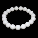 Natural Stone Beads Crystal Glass BraceletBraceletWhite Glass 2