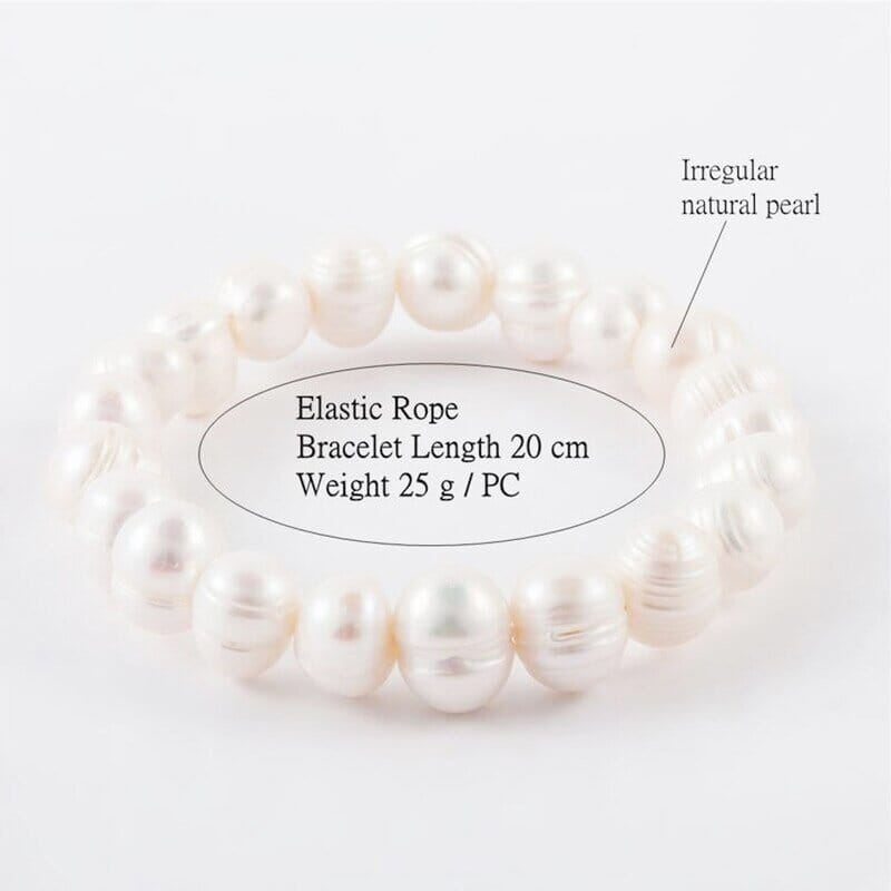 8mm Tricolor Natural Freshwater Pearl BraceletBracelet