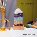 7 Chakra Natural Crystal Night LightHealing Crystal