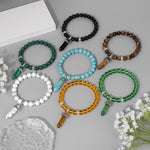 Natural Tiger Eye Stone Bracelet Hexagonal Column Pendant Bracelet Men Agates Crystal Charm Bracelets Women Reiki Yoga JewelryBracelet