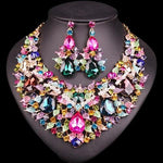 Indian Multi Jewelry SetJewelry Setmulticolor 2pcs suit