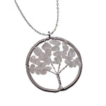 Tree of Life Branch Wiring Pendant NecklaceNecklace