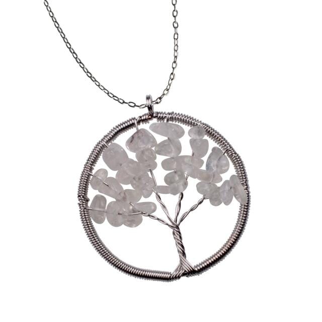 Tree of Life Branch Wiring Pendant NecklaceNecklace