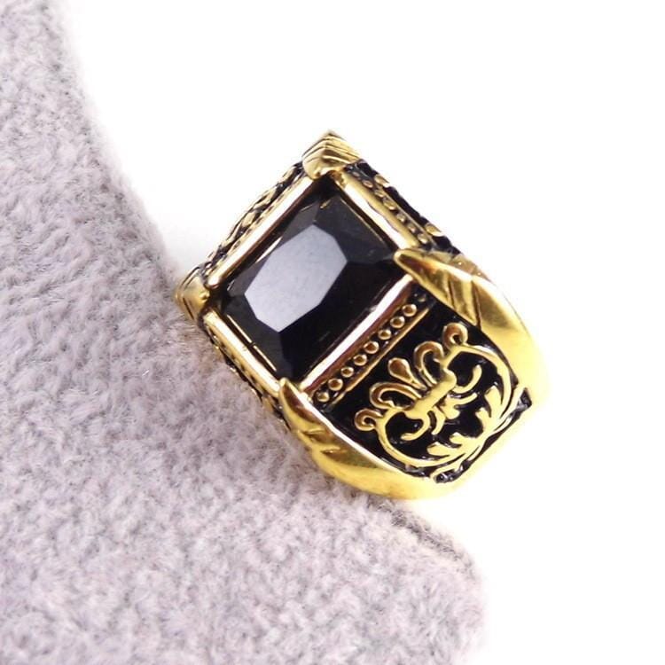 Luxury Men RingsRing9Black