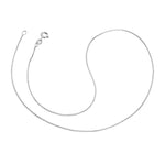 100% Genuine 925 Sterling Silver Twisted Chain NecklaceNecklace