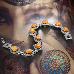 Natural Amber Tibetan BraceletBracelet