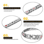 Woman Magnetic Bracelet Stainless SteelBracelet