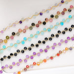 3MM Natural Stone Tourmaline BraceletBracelet