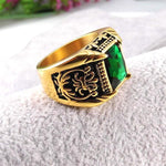 Luxury Men RingsRing9Green