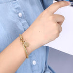 Stainless Steel Saint Benedict WWJD Medal BraceletBracelet