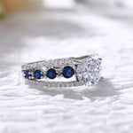 Special Novel Designed CZ Sapphire RingRing