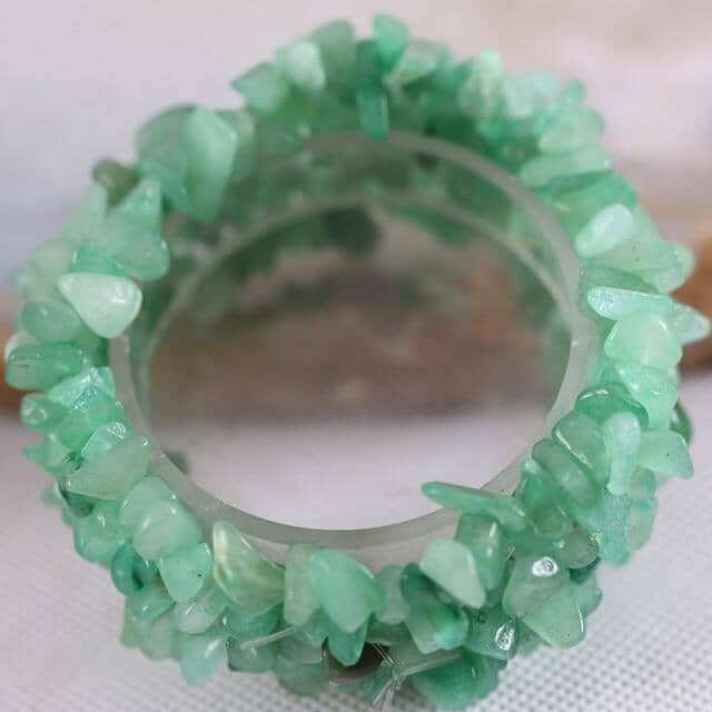 Natural Stone Multilayer BraceletBraceletChrysoprase