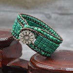Natural Bohemian Malachite BraceletBracelet