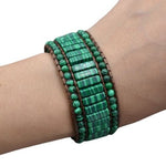 Natural Bohemian Malachite BraceletBracelet