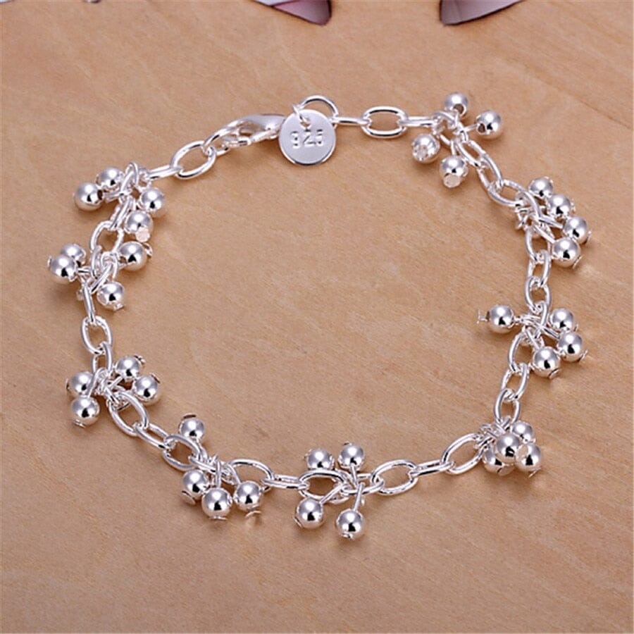 Beautiful Gorgeous Charm Bracelet - 925 Sterling SilverBracelet