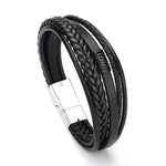 Trendy Genuine Leather Bracelets for MenBraceletStyle 12