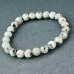 Tiger Eye Love Bracelet - Elastic RopeBraceletWhite Black