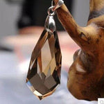 Natural Smoky Quartz Pendant Pendulum Crystal Healing NecklacePendulum