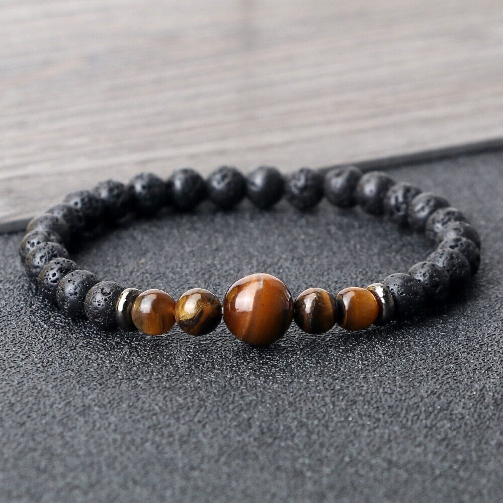 Natural Tiger Eye Malachite Healing BraceletsBracelet