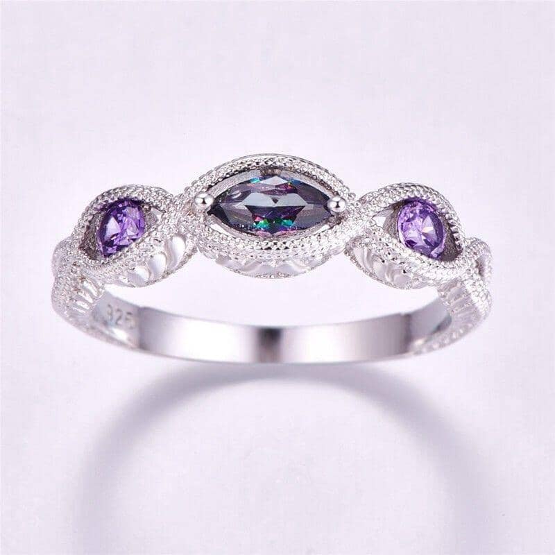 Eternity Rainbow Mystic Lilac RingRing