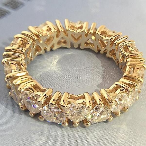 Heart Moissanite Diamond 14K Gold RingRing4.514K Yellow Gold