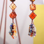 7 Chakra Natural Crystal PendantHealing Crystal
