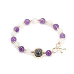 White Moonlight Amethyst BraceletBracelet