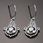 Adorable Rainbow Mystic Topaz Drop Earrings - 925 Sterling SilverEarrings