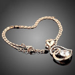 Rose Gold Heart PendantNecklace