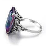 Enormous Rainbow Mystic Topaz RingRing