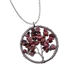 Tree of Life Branch Wiring Pendant NecklaceNecklace