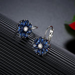 Cubic Zirconia Flower EarringsEarrings