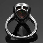 Water Drop Rainbow Mystic Topaz Ring - 925 Sterling SilverRing