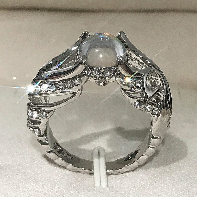 Angel Wings Moonstone RingRing